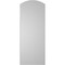 Ekena Millwork Arch Top Surface Mount PVC Gable Vent: Functional, w/ 2"W x 1-1/2"P Brickmould Frame, 14"W x 36"H GVPAR14X3602SF - alternate 2